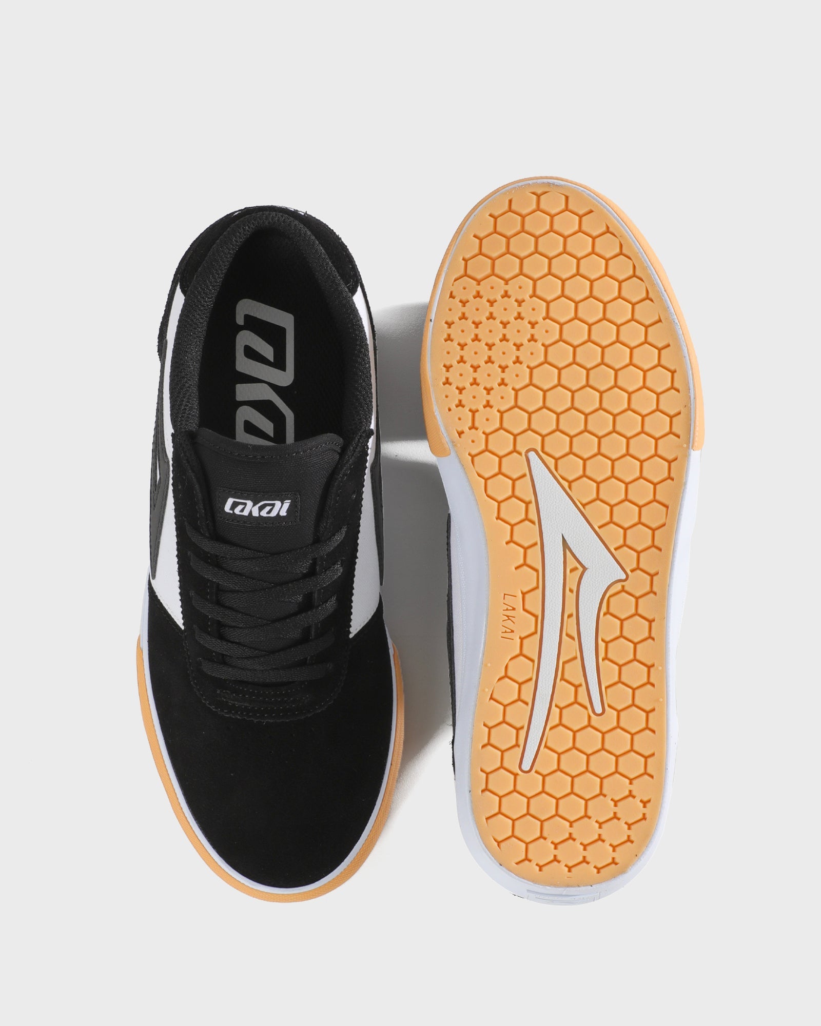 Manchester マンチェスタ - Black White Gum Toe