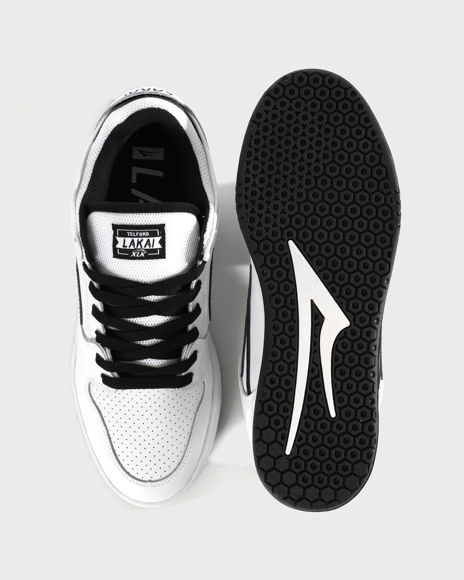 ☆新品未使用☆29cm LAKAI TELFORD LOW Telford Low テルフォードロウ - ホワイト/ブラックレザー