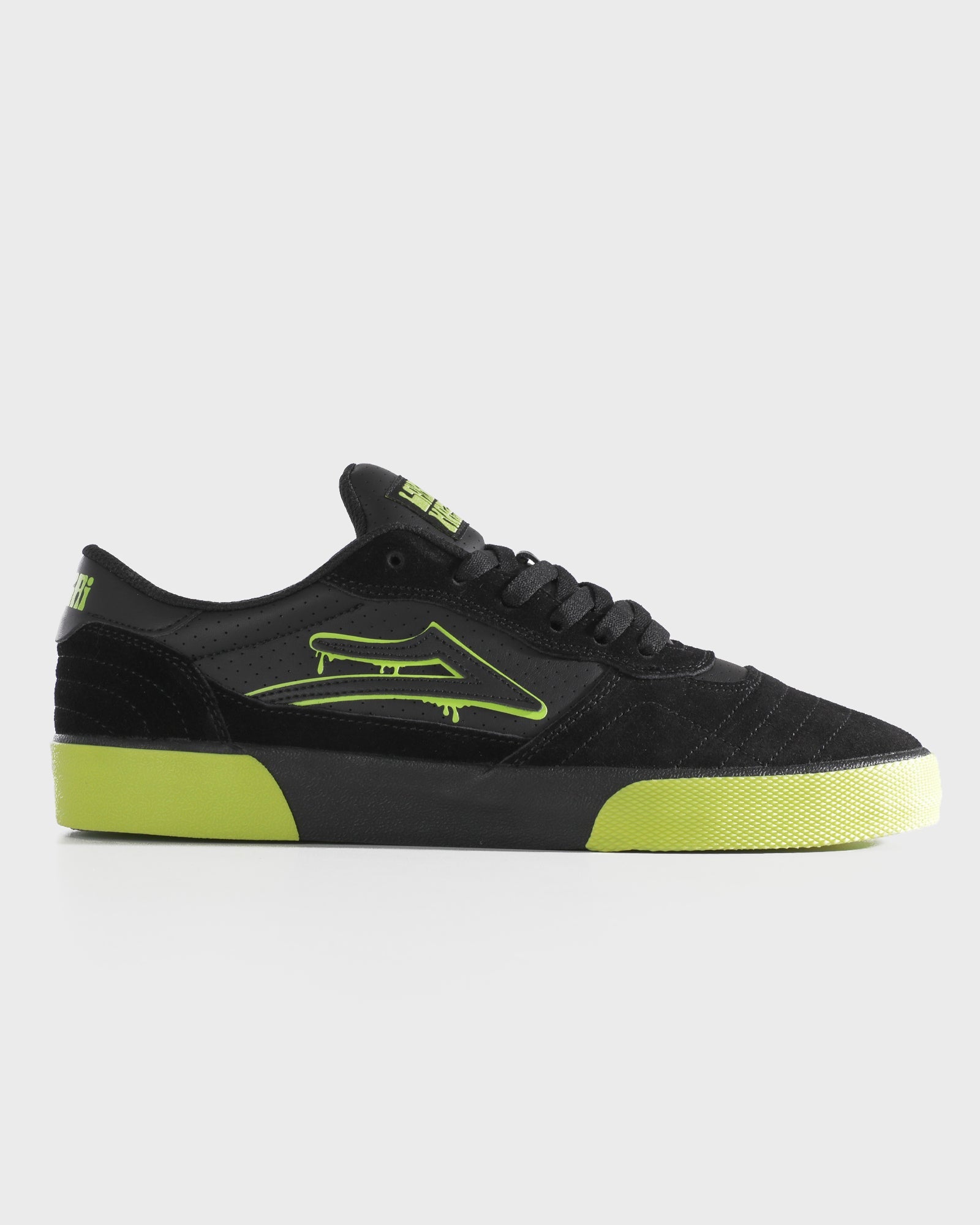 Cambridge ケンブリッジ - Lakai x Haze Wheels Acid Lime Black Crystal